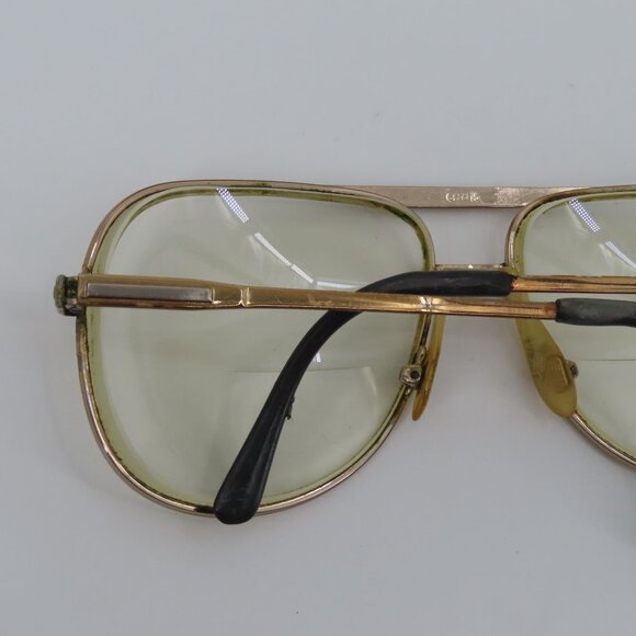 VTG Marcolin Marchon 900-F9 Gold Silver Metal Eyeglasses Glasses Frames Italy - Picture 7 of 16